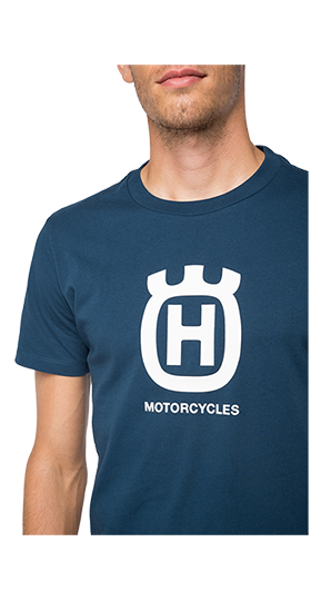 オーガニックコットン Tシャツ REPLAY FOR HUSQVARNA 詳細画像